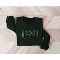 thumbnail image 1 of Embroidered Wildflowers Sweatshirt, 1 of 1