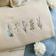 thumbnail image 1 of Embroidered Wildflowers Sweatshirt, 1 of 2