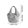 thumbnail image 1 of Embroidered Women's Handbag with Multiple Storage Pockets, Mother's Day Gift for Mom Top Handle Bag for Daily Commute Shopping, Green, 1 of 7