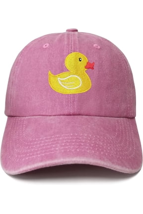 Embroidered Yellow Duck Baseball Hats for Men & Women