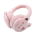 thumbnail image 1 of Embroidery Bear Shape Elastic Cute Non-slip Women Earmuffs Winter Soft Thickened Plush Headband Ear Warmer, 1 of 8