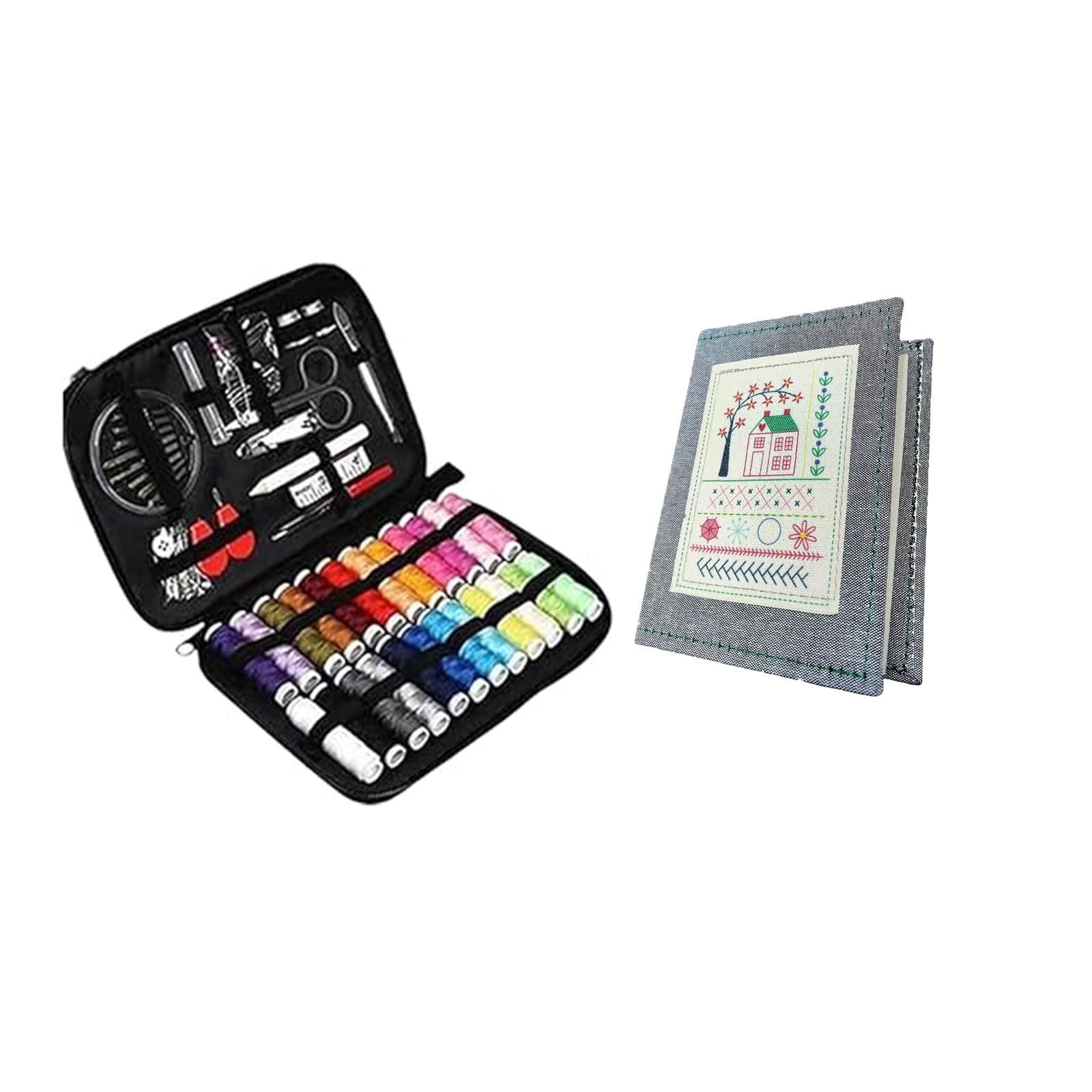 Embroidery Book Kit Portable All Scenario Embroidery Book Comes With A ...