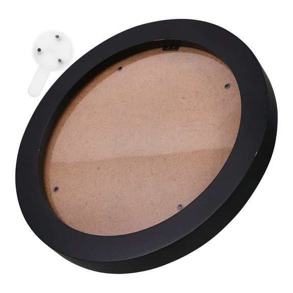 Homoyoyo Decorative Embroidery Hoop Frame Black Wood 1 Set Craft Enthusiasts