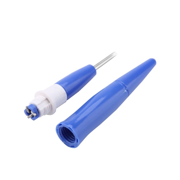 Embroidery Felting Needle Punch Pen with 3 Fine Needles Set Tool for DIY Craft (Blue)