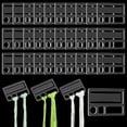 thumbnail image 1 of Embroidery Floss Bobbins 50pcs Floss Organizer Embroidery Thread Cards Clear Cross Stitch Thread Organizer Thread Holder Embroidery Cards for Sewing Storage Thread Organizer 1.2x1.9inch, 1 of 6