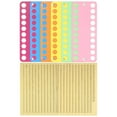 thumbnail image 1 of Embroidery Floss Organizer Cards 6 Colors 20 Positions with Number Label, 12 Pieces, 1 of 6