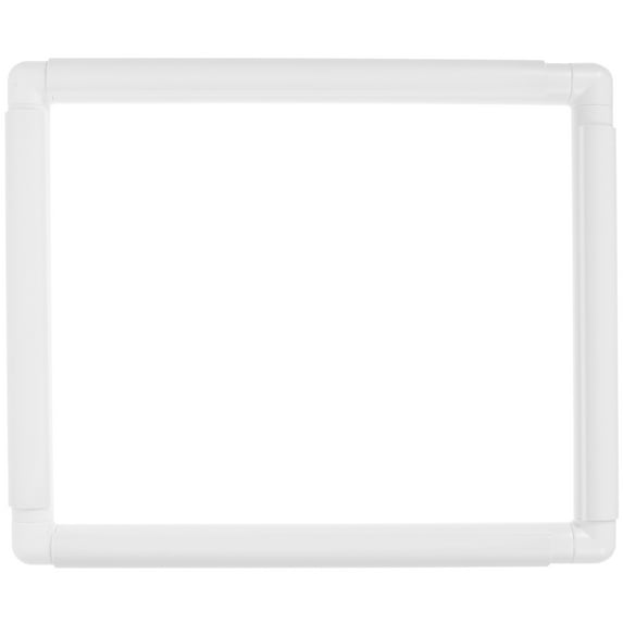 Embroidery Hoop for DIY Cross Stitch Frame Made of PVC White Color Easy to Assemble and Store