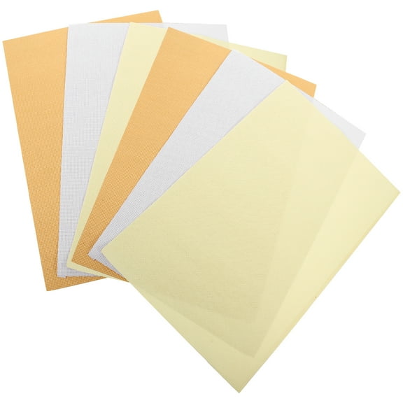 Embroidery Gridding Cloths for Stitching Mesh Lines Monks Cross The Fabric Cotton 6 Sheets