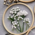 thumbnail image 1 of Embroidery Kit for Beginner, Chinese Style Three-Dimensional Transparent Yarn DIY Embroidery Plant Handmade Crafts Material Package+22CM Embroidered Shed, 1 of 1