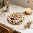 thumbnail image 1 of Embroidery Kit for Beginners & Adults Starter Kit, Cross Stitch Kits,DIY Hand Embroidery Needlepoint Set with , Pre-Printed Fabric, Threads and Instructions Home Decor, 1 of 4