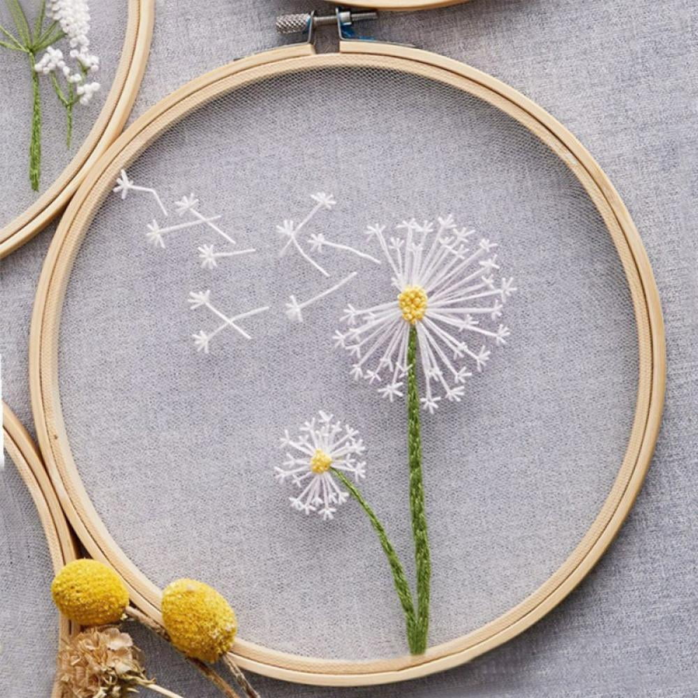 6set Embroidery Kit for Beginners Cross Stitch Kits for Adults Diy