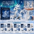 thumbnail image 1 of Embroidery Kit, Frosty Fantasy Ocean Series Crystal Reindeer Diy Patchwork Kit, Holiday Home Decor Making Set with Christmas Decorations for Home Design Elements, Winter, 1 of 7