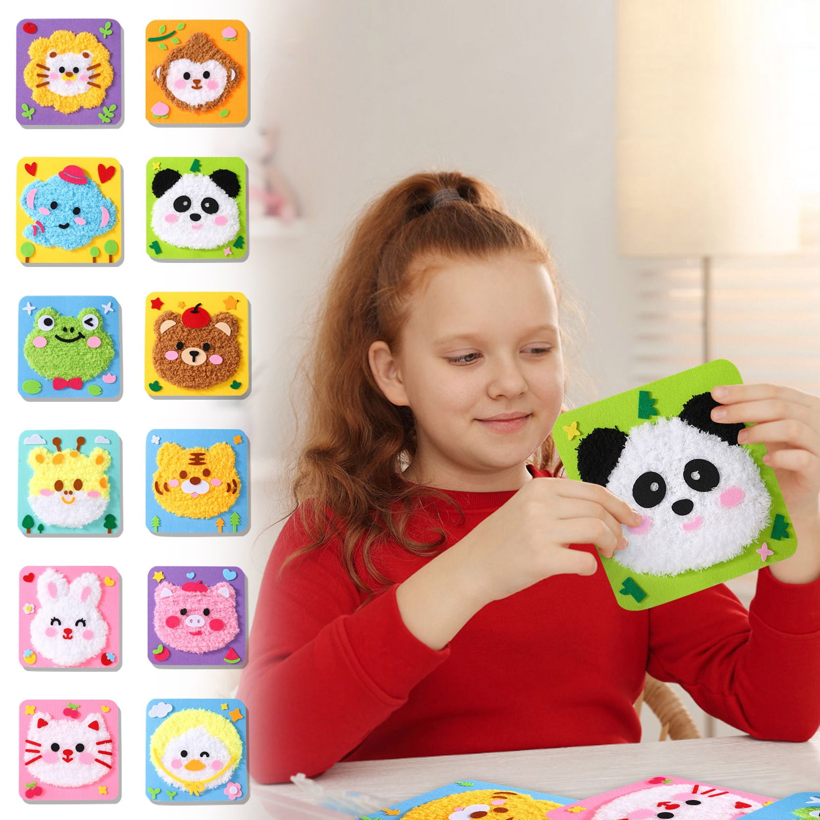 Embroidery Kit for Kids, Embroidery for Kids, Diy Doll Sewing Toys