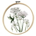 thumbnail image 1 of Embroidery Kits with Flower and Plant Designs; Embroidery Starter Sets with Patterns – Perfect Embroidery Beginner Kit with Tools,A2, 1 of 13
