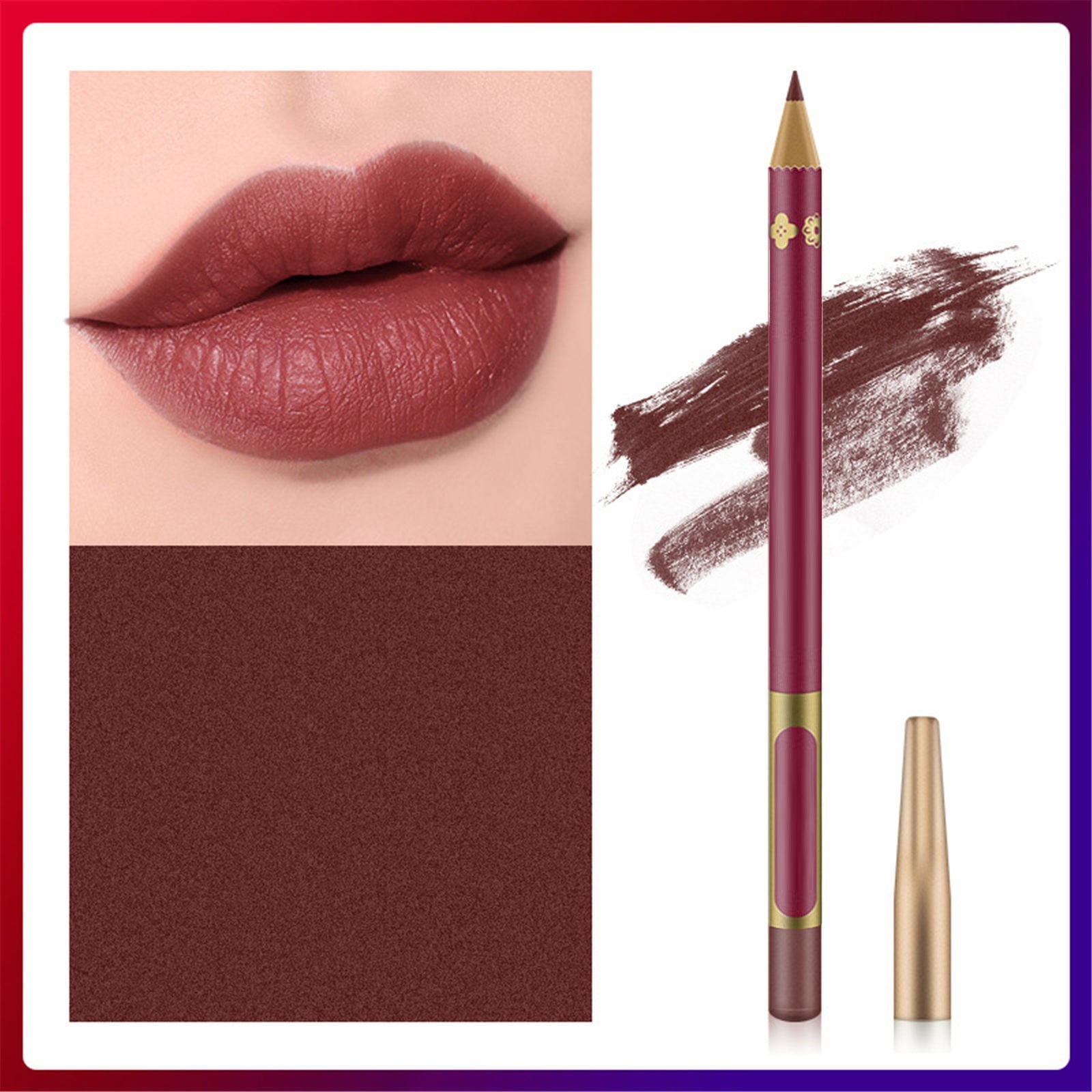 Embroidery Lipliner And Durable Positioning Pen Lips Special Line