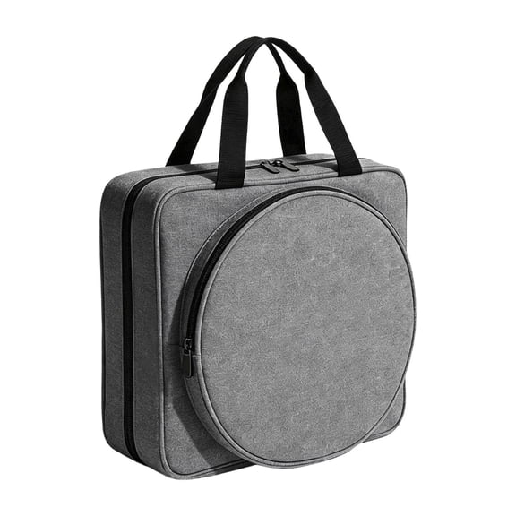 Embroidery Project Storage Tote Portable Craft Carry Bag With Multiple Pockets For Needle and Thread Kit