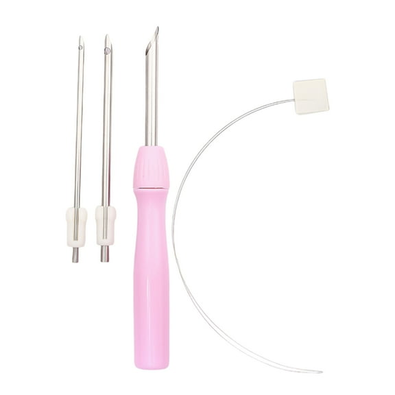 Embroidery Punched Needle Tool Punched Needle Set 2.5mm/3.5mm/5mm Adjustable Embroidery Pen for Artists