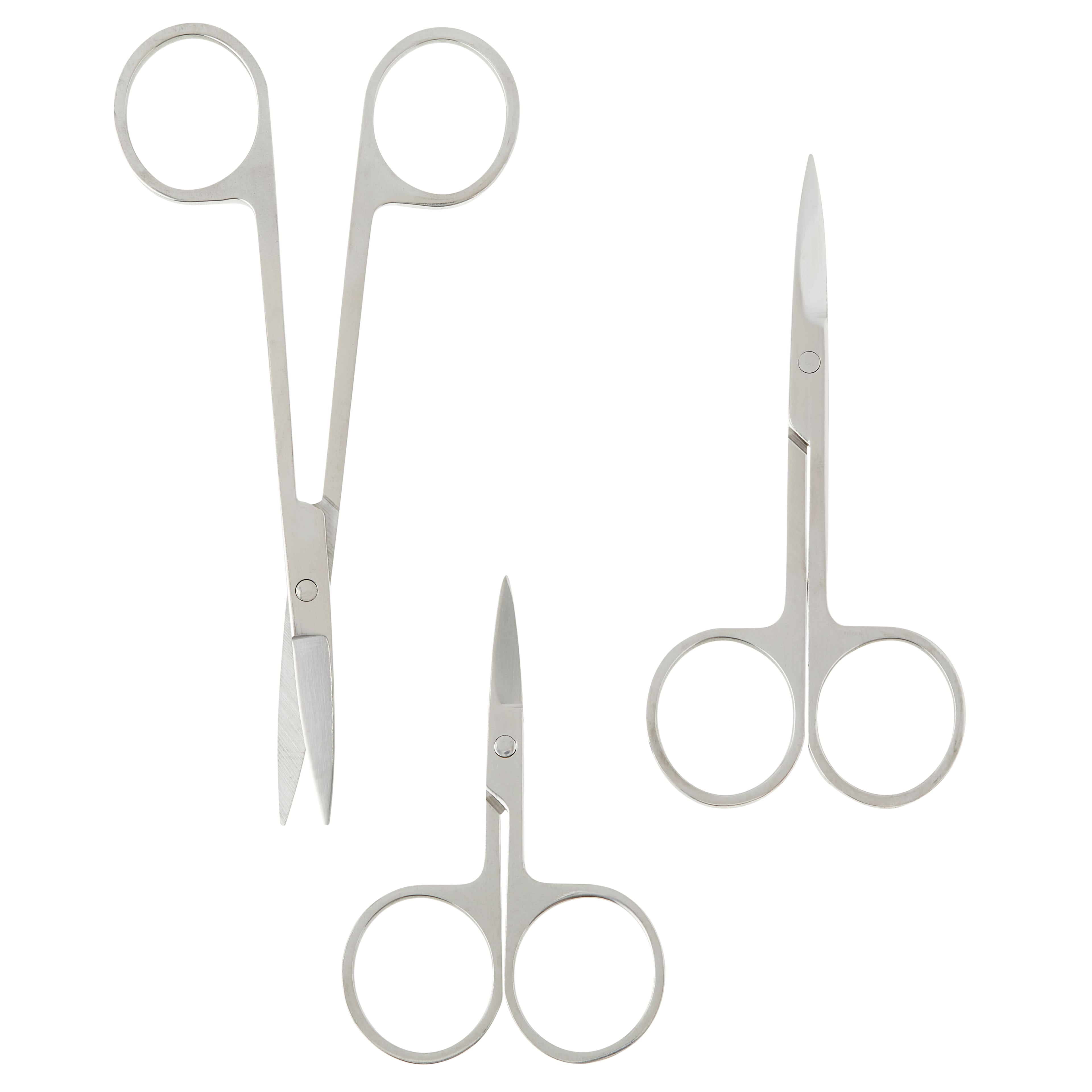 3pcs Loop Scissors Grip Scissor For Teens And Adults, Safety Self-opening  Scissors, Adaptive Design
