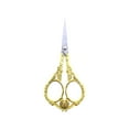 thumbnail image 1 of Embroidery Scissors Sewing Embroidery Scissors ,Small Vintage Sharp Detail Shears for Craft, Artwork, Needlework Yarn, Handicraft DIY Tool, Thread Snips, 4.5in,6 Colors(Imitation gold), 1 of 9