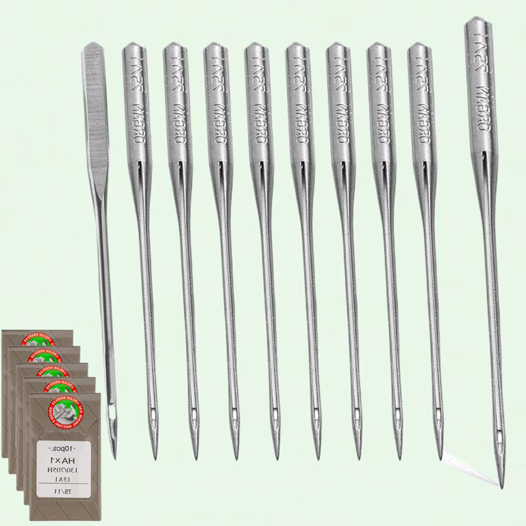 LT Easiyl 5 Boîtes Aiguilles Machine à Coudre 130/705H 90/14 - Compatible Brother Singer Janome