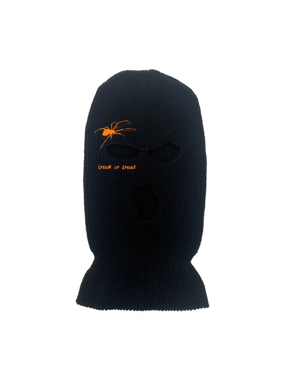 Embroidery Spider Face Mask Motorcycle Face Cover Ski Mask Full Face Mask Cosplay Halloween Mask