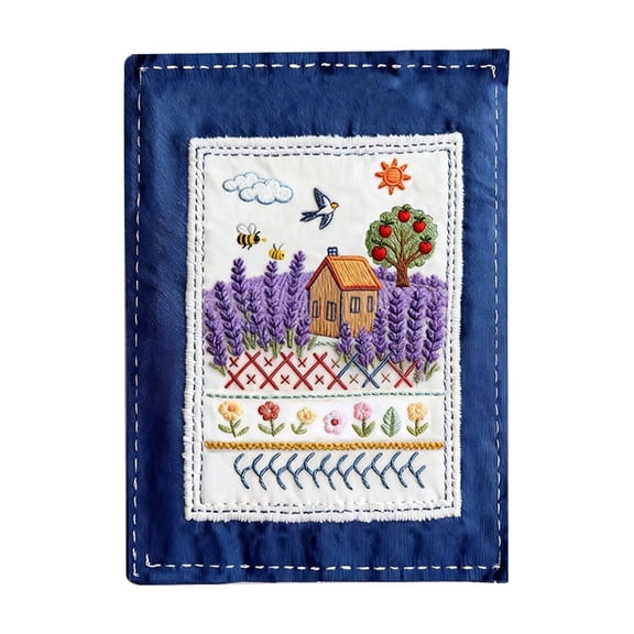 Embroidery Stitch Book Kit for Beginners, Stitch Book Embroidery, Sewing Books for Beginners Adult Enhance Your Crafting Skills, Embroidery Stitchesbook Diy Stitching Set Gift