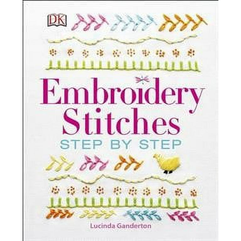 Embroidery Books – Embroidered Lettering & Big Book of Embroidery – Simple  and Advanced Techniques – Loop, Straight, and Cross Stitching – Coasters