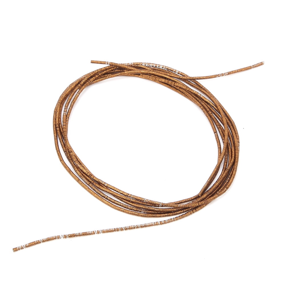 Embroidery Thread Copper Wire Sewing Stitching Gloss 1.5mm Dia. Manual
