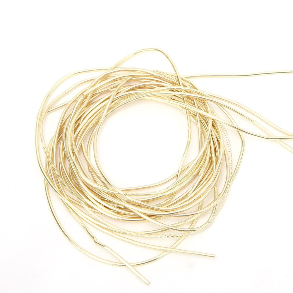 Embroidery Thread Copper Wire Sewing Stitching Gloss 1.5mm Dia. Manual