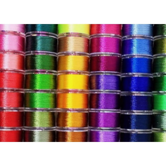 Embroidery thread 42 Pcs/Colors Polyester , Embroidery Machine Thread 40wt | For Brother Babylock Janome Singer Pfaff Husqvarna Bernina Machines