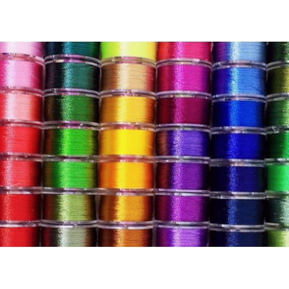 Embroidery thread 42 Pcs/Colors Polyester , Embroidery Machine Thread 40wt | For Brother Babylock Janome Singer Pfaff Husqvarna Bernina Machines