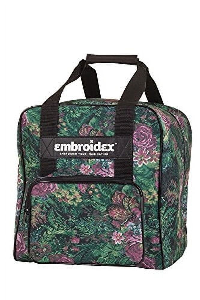 Embroidex Floral Serger/Overlock Carrying Case - Carry Tote/Bag Universal 