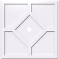 thumbnail image 1 of Embry Architectural Grade PVC Contemporary Ceiling Medallion 28"OD x 2"ID x 9 3/4"C, 1 of 11