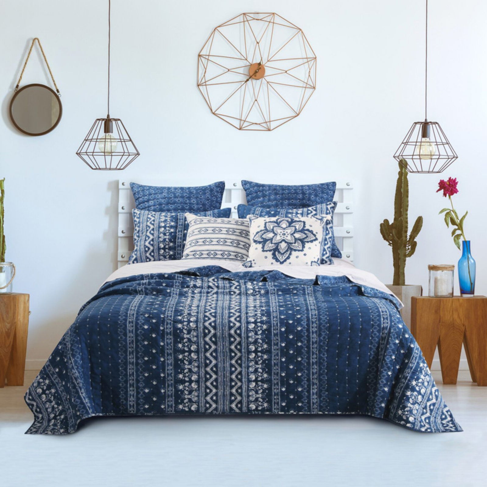 Embry Indigo Quilt Set by Barefoot Bungalow