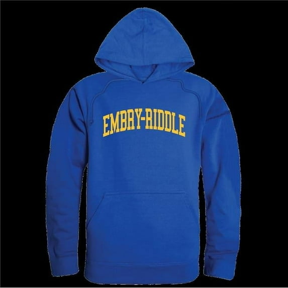 Embry-Riddle Aeronautical University Eagles College Hoodie, Royal - Extra Large