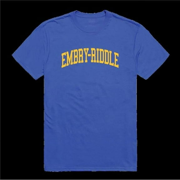 Embry-Riddle Aeronautical University Eagles College T-Shirt, Royal - Medium