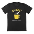 thumbnail image 1 of Emc2 Humor Graphic Black Mens T-Shirt, 1 of 1