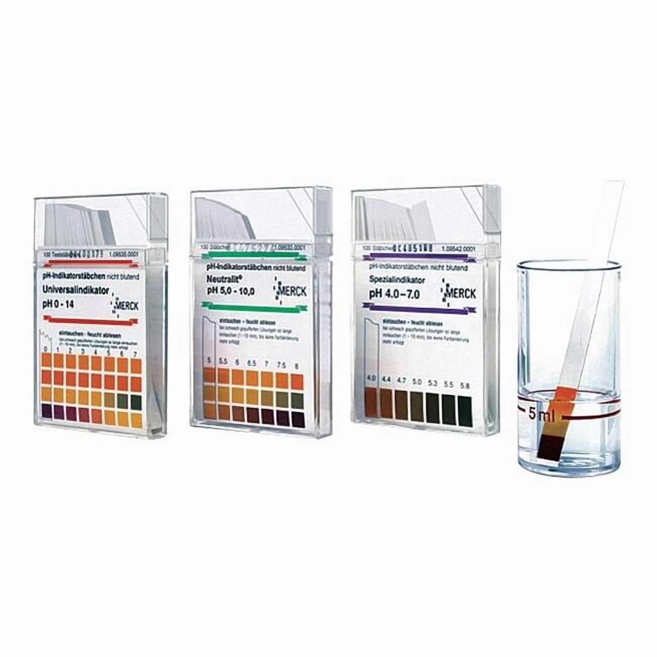 Emd PH Test Strip,4.0 to 7.0 pH,PK100 EMD 1.09542.0001