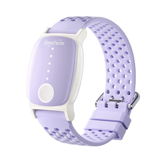 EmeTerm Explore Active FDA-Cleared Anti-Nausea Wristband Nickel-free 5m Dive Ready Motion Sickness Relief Band Non-drowsy Drug-Free Rechargeable Fluoroelastomer Strap for Salt-water Resistance