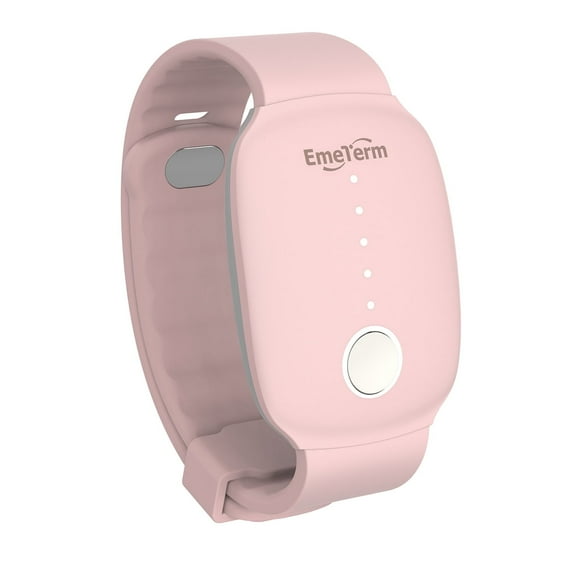 EmeTerm Fashion Anti-nausea Wristband Motion & Morning Sickness Relief Rechargeable Drug Free Without Side Effects