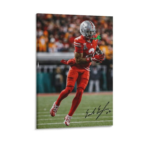 Emeka Egbuka Canvas Poster Art Poster Canvas Painting Decor Wall Print Photo Gifts Home Modern Decorative Posters 12x18inch(30x45cm)