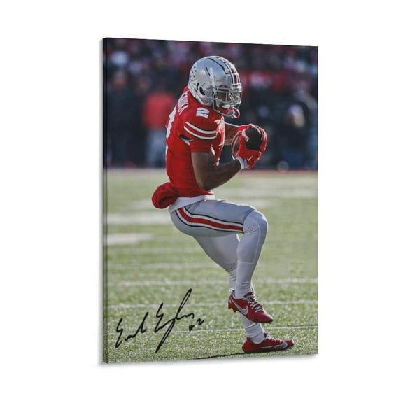 Emeka Egbuka Canvas Poster Poster Cool Artworks Painting Wall Art Canvas Prints Hanging Picture Home Decor Posters Gift 24x36inch(60x90cm)