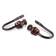 thumbnail image 1 of Emelia Curtain Rod Holdback-Color:Cocoa, 1 of 4
