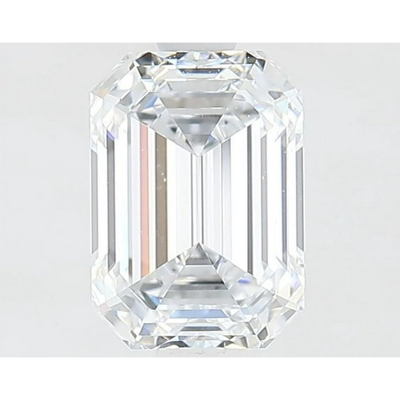 Emerald 1.38 ct Lab grown CVD Diamond Color-D Clarity-VVS1 IGI Certified