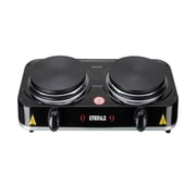 Emerald 20  2-Coil Black Countertop Burner