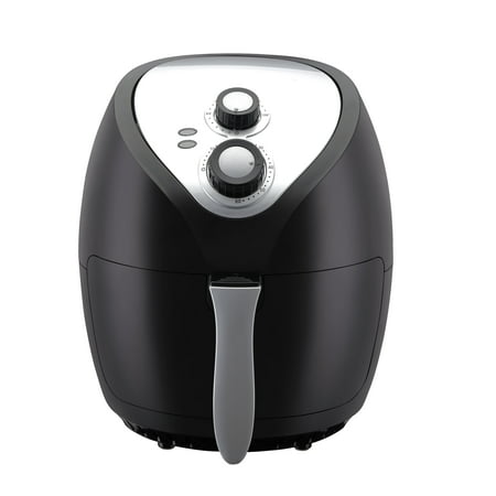 Emerald Air Fryer 4.2 QT Capacity with Rapid Air Technology, Slide Out Basket & Pan 1400 Watts (1811)