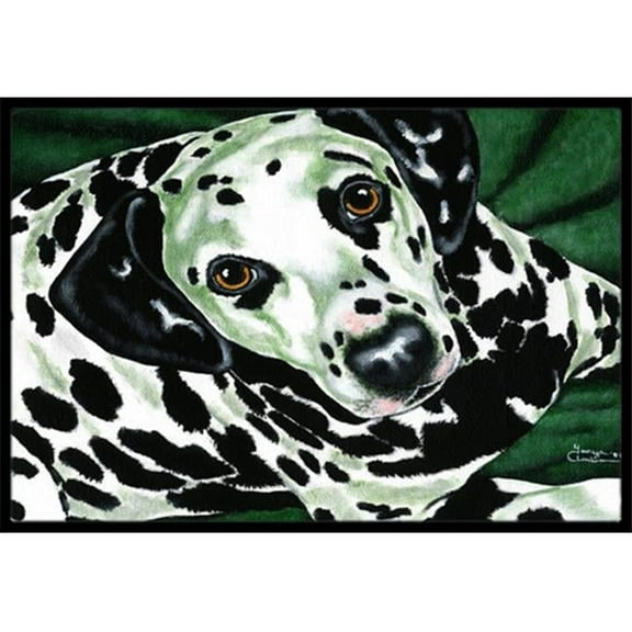 Emerald Beauty Dalmatian Indoor or Outdoor Mat- 18 x 27