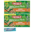 Emerald Cashews Roasted and Salted 100 Calorie Packs. Healthy, Low Carb