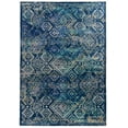 thumbnail image 1 of Emerald Collection Navy/Teal Rug, Multiple Sizes, 1 of 6