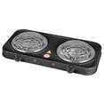 thumbnail image 1 of Emerald Electric Double Burner in Black (2681), 1 of 2